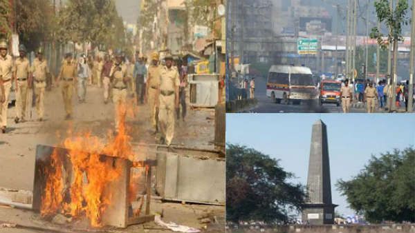 భీమా కోరేగావ్ వార్షికోత్సవం: 17 గ్రామాల్లో టెన్షన్..టెన్షన్: 114 సెక్షన్: వారం ముందే నిఘా