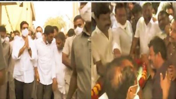 ప్రొద్దుటూరులో లోకేష్ , చంద్రబాబు పరామర్శ : హత్యకు గురైన టీడీపీ నేత సుబ్బయ్య కుటుంబానికి భరోసా