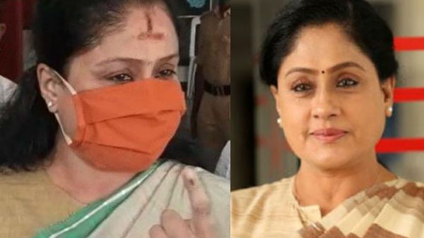 ఓటేసిన విజయశాంతి: బీజేపీలో చేరికకు మాస్కుతో సిగ్నల్, సోషల్‌మీడియాలో రాహుల్ ఔట్!