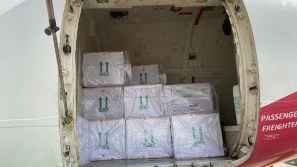 జీఎంఆర్ హైదరాబాద్ ఎయిర్ కార్గోకు చేరుకున్న మొదటి విడత కోవిడ్ వ్యాక్సిన్ షిప్‌మెంట్