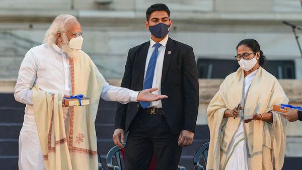 ఇరుకునపడ్డ బీజేపీ.. వాళ్లెవరో తేల్చాల్సిందే.. నేతాజీ జయంతి వేడుకలో ఆ నినాదాలపై ఆర్ఎస్ఎస్ రియాక్షన్