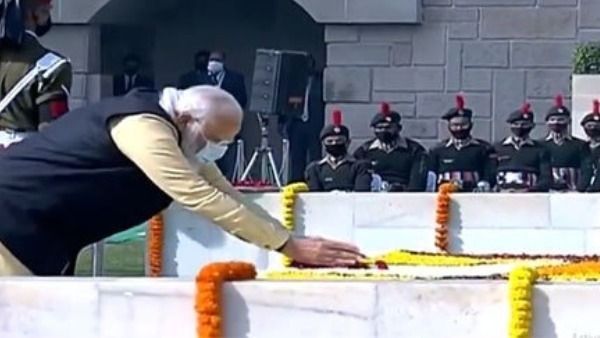 మహాత్మాగాంధీ వర్ధంతి... ఘన నివాళి అర్పించిన రాష్ట్రపతి కోవింద్,ప్రధాని మోదీ...