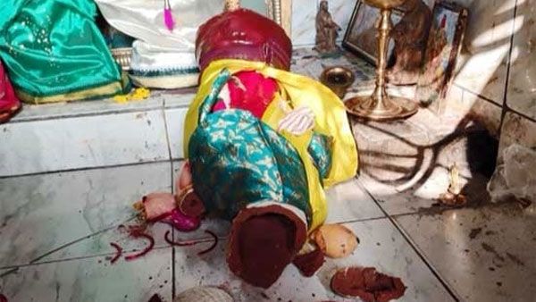 ఆగని దాడులు.. విజయవాడలో సీతమ్మ విగ్రహం ధ్వంసం.. ఇప్పుడెవరిని సస్పెండ్ చేస్తారంటున్న స్థానికులు..