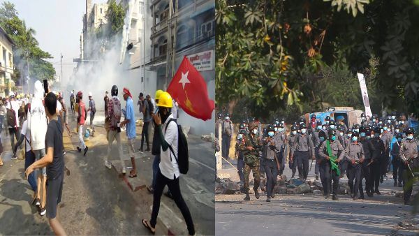 Bloodiest Day: మయన్మార్‌లో నిరసనకారులపై కాల్పులు: 18 మంది మృతి, 30 మందికి గాయాలు