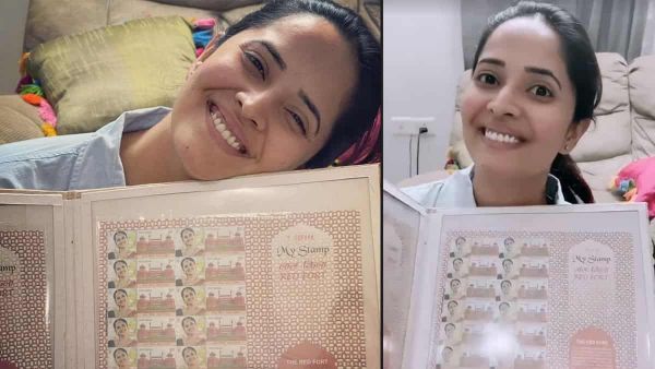 అనసూయకు అరుదైన గౌరవం: పోస్టల్ స్టాంప్ ముద్రణ.. గర్వంగా ఉందంటూ..