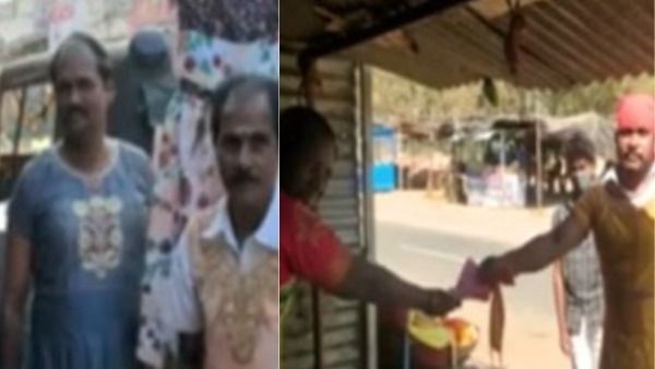 ఎన్నికల సిత్రాలు .. గౌను వేసుకుని ఎన్నికల ప్రచారం చేసిన అభ్యర్థి