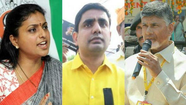 మరోమారు చంద్రబాబుపై విరుచుకుపడ్డ రోజా .. లోకేష్ కు చురకలు