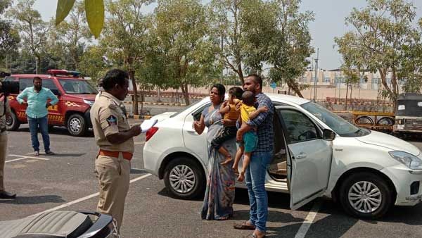 ఏపీ సెక్రటేరియట్‌ వద్ద కలకలం- నెల్లూరు కుటుంబం ఆత్మహత్యాయత్నం-కారణమిదే