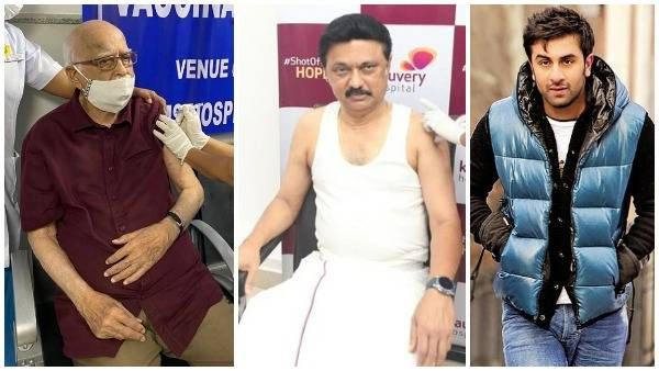 వ్యాక్సిన్ తీసుకున్న అద్వానీ, స్టాలిన్ -రణబీర్ కపూర్‌కు కరోనా పాజిటివ్