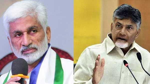 బరితెగించిన బాబు, ప్రతిపక్ష నేతపై విజయసాయి విసుర్లు