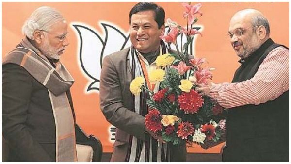 సోనోవాల్‌కు బీజేపీ హైకమాండ్ షాక్ -సిట్టింగ్ సీఎంపై అపనమ్మకం -ఫలితాల తర్వాతే పేరు ప్రకటన