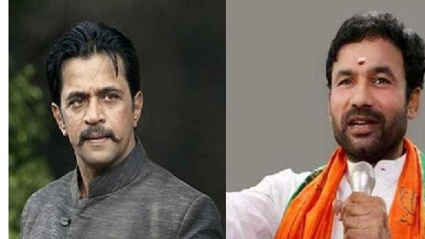 ఒక్కరోజు ముఖ్యమంత్రికి బీజేపీ గాలం -నటుడు అర్జున్‌తో కేంద్ర మంత్రి కిషన్ రెడ్డి భేటీ -అంత లేదంటూ..