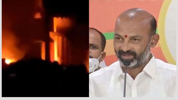 భైంసాలో మళ్లీ అల్లర్లు.. రెండు వర్గాల ఘర్షణ... కత్తిపోట్లకు గురైన రిపోర్టర్... భగ్గుమన్న బండి సంజయ్...