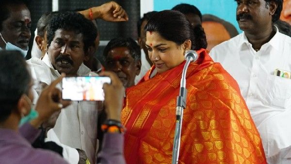 Tamil Nadu Assembly Election 2021: నామినేష‌న్ దాఖలు చేసిన బీజేపీ నేత, నటి ఖుష్బూ సుంద‌ర్