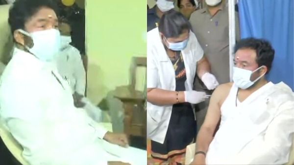 కరోనా వ్యాక్సిన్ తీసుకున్న కేంద్రమంత్రి జీ కిషన్ రెడ్డి: తెలంగాణలో ఎన్ని కేంద్రాల్లో టీకా