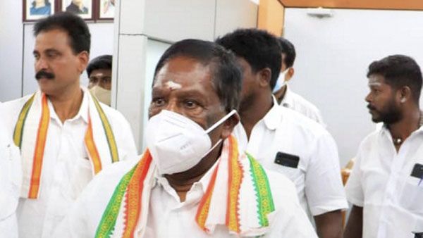 షాకింగ్: తమిళనాడులో పుదుచ్చేరి విలీనం -కాంగ్రెస్ ఓట్లు డీఎంకేకు పడవు -మాజీ సీఎం నారాయణస్వామి