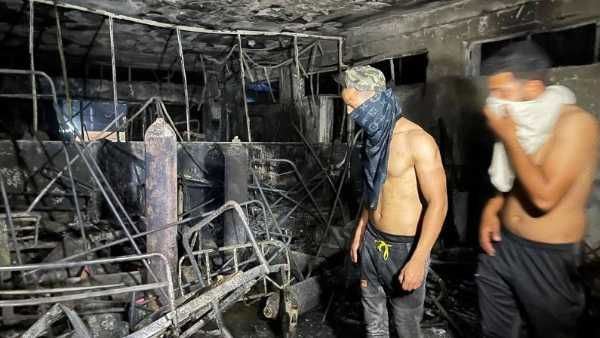 82మంది కొవిడ్ రోగులు బూడిదయ్యారు -కిటికీల నుంచి దూకేసిన డాక్టర్లు -ఆస్పత్రిలో ఆక్సిజన్ ట్యాంక్ పేలి..