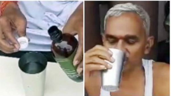 viral video: కరోనాకు విరుగుడు ఇదే -గోమూత్రం తాగితే భారత్ నుంచి కొవిడ్ పరార్: బీజేపీ ఎమ్మెల్యే డెమో