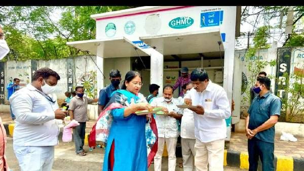 ఆలస్యంగా తెరుస్తున్న అన్నపూర్ణ క్యాంటీన్లు!ఆకలితో అలమటిస్తున్న కోవిడ్ బాదితులు.!డిప్యూటీ మేయర్ తనిఖీ