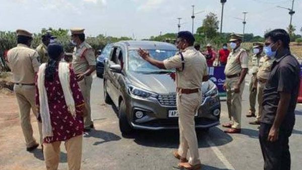 సరిహద్దుల్లో ఉద్రిక్తత.!రాకపోకలపై ఆంక్షలు.!ఈపాస్ లు ఉంటేనే అనుమతిస్తామంటున్న డిఐజి రంగనాధ్.!