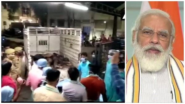 జేసీబీని ఢీకొట్టిన బస్సు: 17కు పెరిగిన మృతుల సంఖ్య -ప్రధాని మోదీ, అమిత్ షా దిగ్భ్రాంతి -కేంద్రం రూ.2లక్షల పరిహ