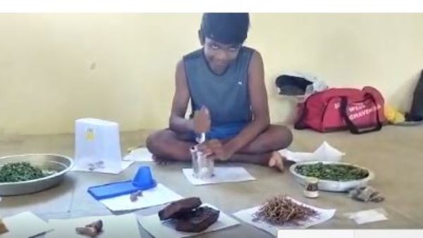 ఆనందయ్య స్ఫూర్తితో: కరోనా విరుగుడు ఆయుర్వేద మందును తయారు చేసిన విశాఖ బాలుడు