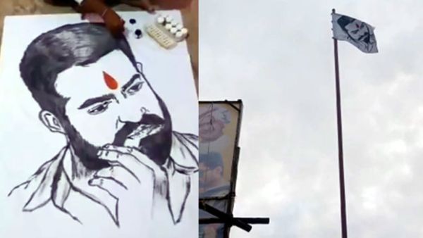 కుప్పంలో జూ.ఎన్టీఆర్ జెండా.. రాజకీయాల్లోకి రావాలంటూ... చంద్రబాబుకు..