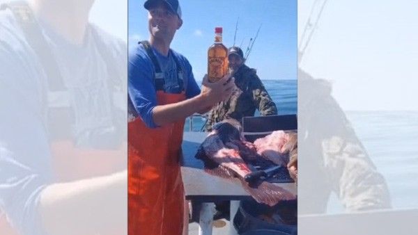 Viral Video:చేప కడుపులో మూత తెరవని విస్కీ బాటిల్.. షాక్‌కు గురైన ఫిషర్‌మ్యాన్