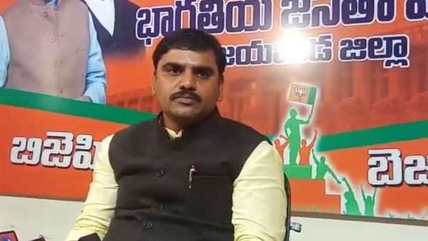 జల జగడం: టీఆర్ఎస్-వైసీపీ కలిసి చేస్తున్న నాటకం-హుజురాబాద్ ఉపఎన్నిక కోసమే-బీజేపీ నేత విష్ణువర్ధన్