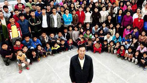 38 మంది భార్యలు,89 మంది సంతానం-కన్నుమూసిన ఆ కుటుంబ పెద్ద జియోనా చనా