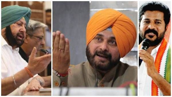 కాంగ్రెస్ జోరు, పంజాబ్ కెప్టెన్‌ సిద్దూ -పీసీసీ చీఫ్‌గా నియామకం -వర్గపోరులో ఓడిన సీఎం -రేవంత్ రెడ్డిలా