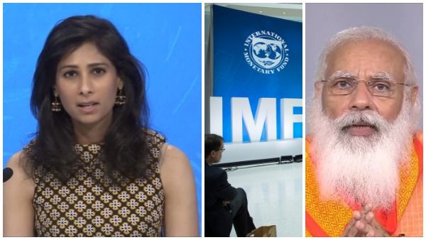 మోదీ మాటకు భిన్నంగా గీత లెక్క -భారత్ వృద్ధిరేటు అంచ‌నాను భారీగా తగ్గించిన ఐఎంఎఫ్