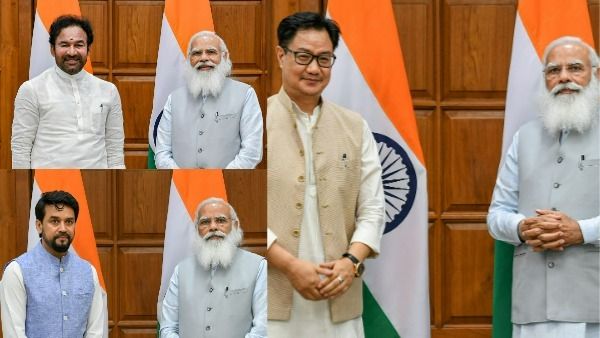 Modi Cabinet 2.0 : ప్రమోషన్ కొట్టిన ఆ ఏడుగురు మంత్రులు వీరే...