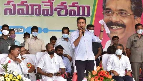 కృష్ణా జలాలపై కేటీఆర్ హాట్ కామెంట్స్ : రాజీ పడం; ఏపీతోనే కాదు అవసరమైతే దేవుడితోనైనా కొట్లాడతాం !!