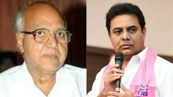 దేశానికే మీ నాయకత్వం కావాలి : కేటీఆర్ కు రామోజీరావు లేఖ..!!