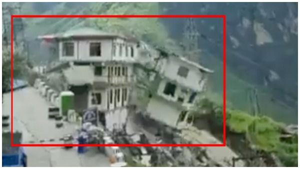 viral video: కుప్పకూలిన హోటల్ -భారీ వర్షాల్లో అనూహ్య ఘనట -తృటిలో తప్పిన విషాదం