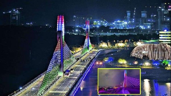 లుక్స్ గ్రేట్.. దుర్గం చెరువు కేబుల్ బ్రిడ్జీ మరింత శోభ