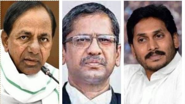 సీజే రమణ సలహా వెనుక ? ఆ అనుభవాల వల్లే -మధ్యవర్తిత్వానికి జగన్, కేసీఆర్ ససేమిరా ?