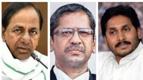 సీజే రమణ సూచనపై జగన్, కేసీఆర్ మౌనం-అసాధ్యమనే సంకేతాలు-పెరుగుతున్న ఒత్తిడి