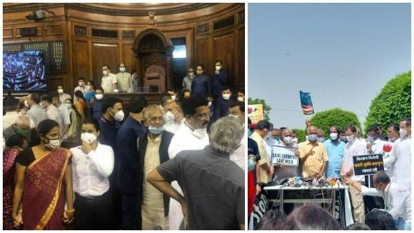 షాకింగ్: బయటివాళ్లు చొరబడి మహిళా ఎంపీలను కొట్టారు -వెంకయ్యా.. ఇదేంది? -రాహుల్, విపక్షాల ఫైర్