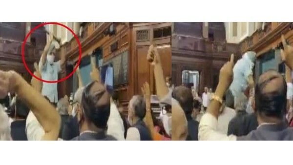 viral video: రాజ్యసభలో అనూహ్యం -రూల్స్ బుక్‌తోనే దాడి -సాగు చట్టాలపై రగడ -రైతులకు బీజేపీ కౌంటర్