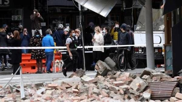 Australia earthquake: వణికిన మెల్‌బోర్న్: భవనాలు ధ్వంసం