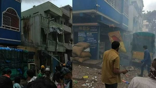 బెంగళూరులో భారీ పేలుడు: ముగ్గురు మృతి, పలువురికి గాయాలు, భీతావహంగా ఘటనా స్థలం