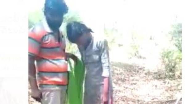 వీడియో : నెల్లూరు జిల్లాలో దారుణం ; వేరే వ్యక్తితో వ్యభిచారం చెయ్యమని యువతిపై పైశాచిక దాడి
