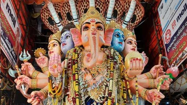 ఖైరతాబాద్‌ గణేశుని శోభాయాత్ర ప్రారంభం : ప్రత్యేక పూజలు- భక్తుల కోలాహలం : మధ్నాహ్నం నిమజ్జనం..!!