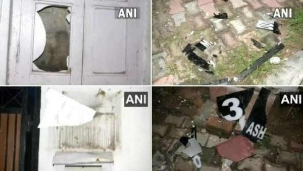 హైదరాబాద్ ఎంపీ అసదుద్దీన్ ఒవైసీ ఢిల్లీ నివాసంపై దాడి, ధ్వంసం: ఐదుగురు అరెస్ట్