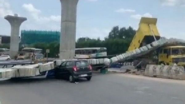 తిరుపతిలో కుప్పకూలిన టీటీడీ ఆర్చి-రెండు కార్లు ధ్వంసం-ఒకరికి గాయాలు..?