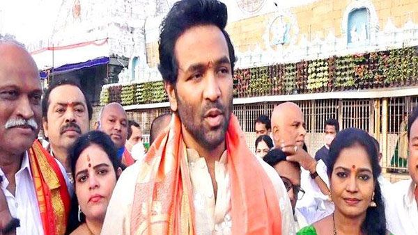 ప్రకాష్ రాజ్ ప్యానెల్ సభ్యుల రాజీనామాలు అందలేదు; తిరుమలలో మంచు విష్ణు సంచలన వ్యాఖ్యలు