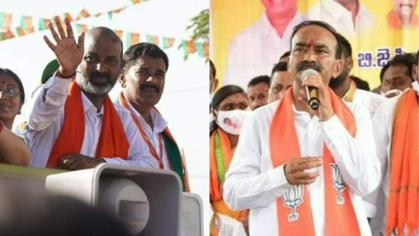 బీజేపీ అధికారంలోకి వచ్చాక ఆ రెండూ ఉచితమే: బండి సంజయ్, కేసీఆర్ దిమ్మదిరుగుతోందని ఈటల