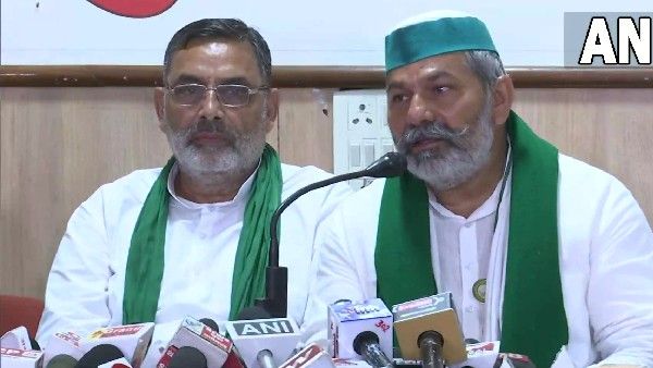 నాడు విరోధి-నేడు ట్రబుల్ షూటర్-లఖీంపూర్ మంటలు ఆర్పేందుకు రంగంలోకి రాకేష్ తికాయత్